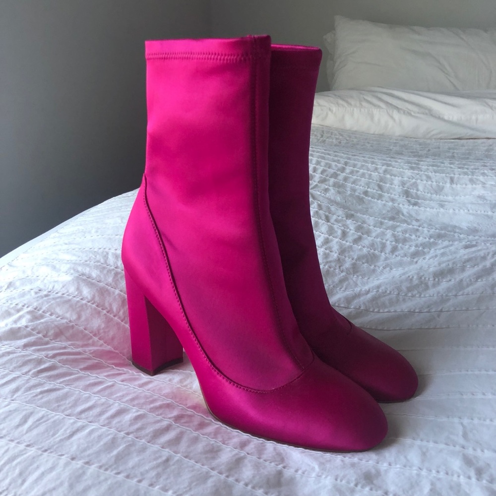 Sam Edelman Pink Booties